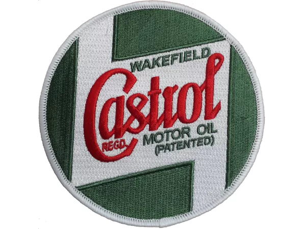 Parche -CASTROL, Classic- Ø=110mm