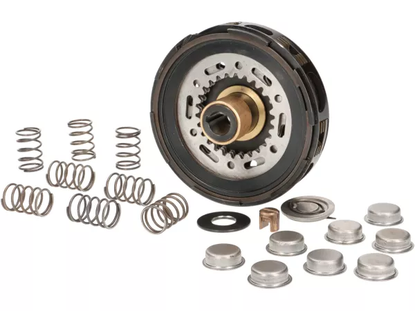 Koppeling -CC CORSA, Wideframe, 8-spring- Vespa 1953-1959, VM, VN, ACMA, VB1T, VGL1T, VL1T