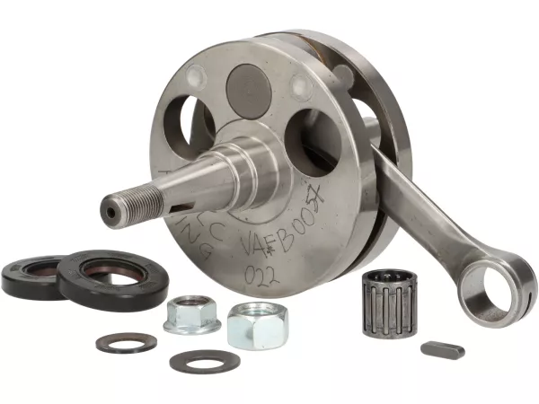 Crankshaft -CC CORSA, Wideframe, Faro Basso, stroke=57mm, connecting rod=110mm- Vespa 1953-1959, VM, VN, ACMA, VB1T, VGL1T, VL1T