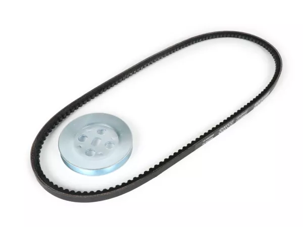 Front half-pulley, V-belt incl. -CIF- Vespa Ciao, Ciao PX - Ø=80mm