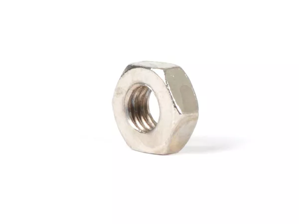 Nut for fastening cover plate rear wheel bearing -CASA LAMBRETTA- Lambretta J 50, J 50 De Luxe, J 50 Special, J 100 Cento, J 125, Lui 50 C/CL, Lui 75 S/SL