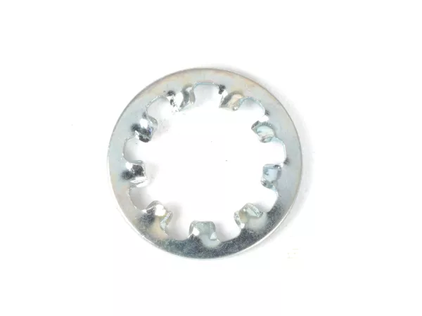 Mesin cuci kunci bergerigi M10 untuk baut kepala kemudi / penjepit stang -CASA LAMBRETTA- Lambretta DL/GP 125, DL/GP 150, DL/GP 200, LI 125 (seri 1), LI 150 (seri 1), LI 125 (seri 2), LI 150 (seri 2), TV 175 (seri 2), LI 125 (seri 3), LI 150 (seri 3), LI 
