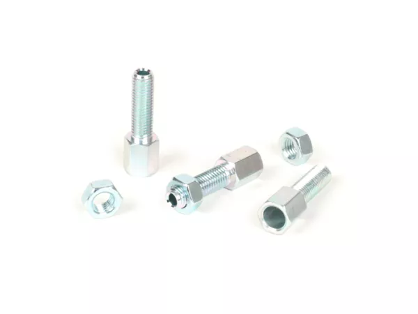 Stelschroefset M7 x 25mm -CASA LAMBRETTA, lange hals- gegalvaniseerd