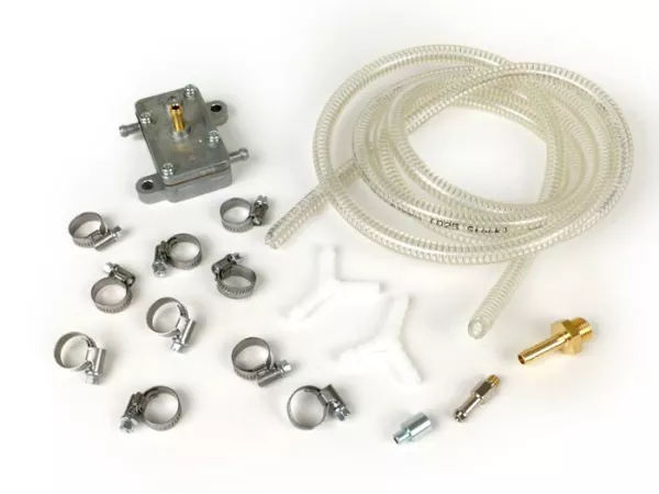 Benzinepompset -MIKUNI- Debiet 14 l/u - Type spiraalversterkte Toyox-slang
