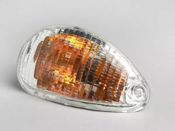 Indicator -PIAGGIO- ET2, ET4 rear lhs - colourless