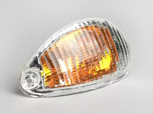 Indicator -PIAGGIO- ET2, ET4 rear rhs - colourless