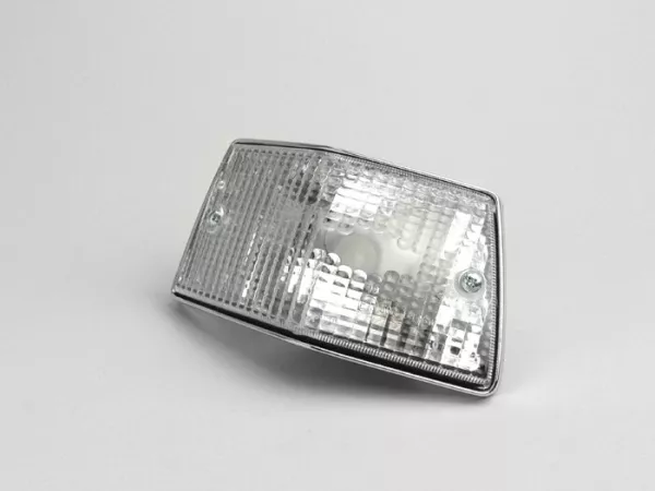 Blinker -PIAGGIO- Vespa PX80, PX125, PX150, PX200, T5 125cc hinten links - Weiss