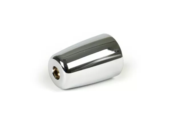 Handlebar end weight, antivibration -PIAGGIO- Vespa GT 125-200, GTL 125-200, GTS125-300, GTS i.E. Super 125/300, GTV 125-300, S 50-150 - chrome - 470g