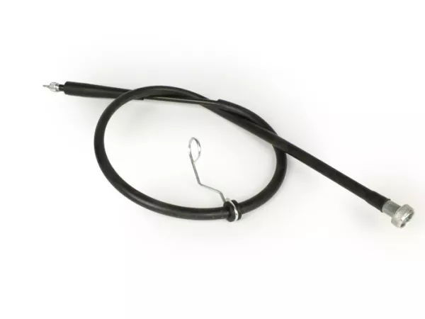 Snelheidsmeterkabel -PIAGGIO- Piaggio Fly 50 2T (ZAPC441), Fly 50 4T (LBMC44, ZAPC442), Fly 100 4T (LBMM531), Fly 125 4T (LBMM571, ZAPM421, ZAPM422), Derbi Boulevard 50 2T, Boulevard 50 4T, Boulevard 100 4T, Boulevard 125 4T