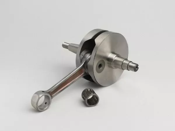Krukas -MAZZUCCHELLI RACING (voor membraaninlaat) volle wang- Vespa PV125, ET3 125, PK80 S, PK125 S (Ø 19mm conus)
