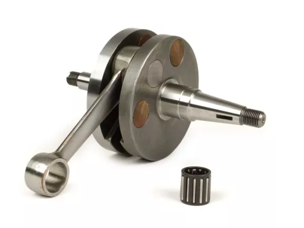 Crankshaft -MAZZUCCHELLI RACING (for diaphragm intake) full cheek (60mm)- Vespa PX125, PX150