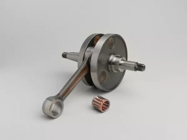 Kurbelwelle -MAZZUCCHELLI RACING (für Membraneinlass) 60mm Hub, Vollwange- Vespa PX200