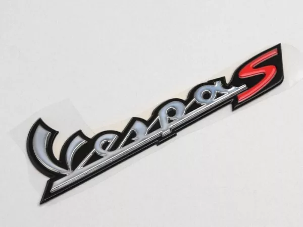 Badge de chassis arrière -PIAGGIO- Vespa S- Vespa S 50-125