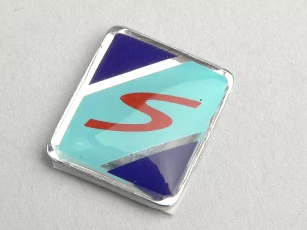Badge mudguard crest -PIAGGIO- Vespa S 50-125