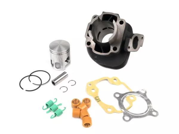 Cylinder -DR 50 cc Evolution- CPI Euro 2 - 12mm piston pin - (0° angle exhaust flansh)