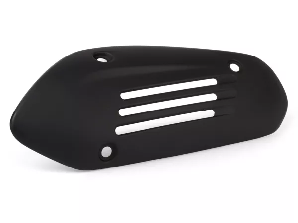 Penutup knalpot -PIAGGIO- Vespa GTS125 iGet Super Notte Special Edition (ZAPMA31, ZAPMA32, ZAPMA37), GTS125 iGet Super Racing Sixties (ZAPMA37) - matt hitam