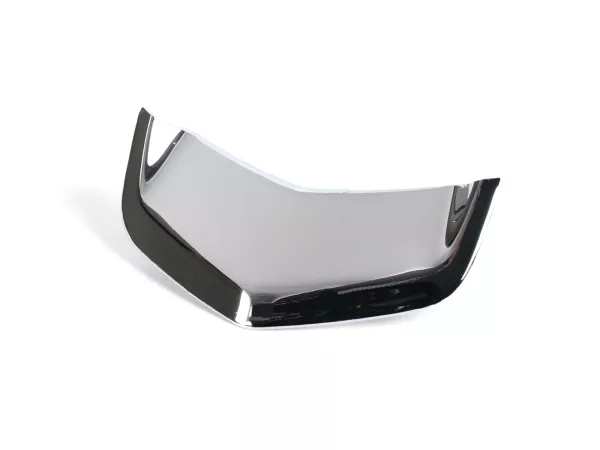 Horn grill insert, chevron (upper) -PIAGGIO- Vespa GTS125/300 (2019-2022), GTS Super (iGet/HPE), GTS Supersport (iGet/HPE), GTS Touring (iGet/HPE), GTS SuperTech (iGet/HPE), GTS Yacht Club, GTS SuperNotte - chrome
