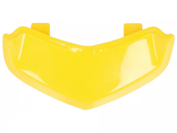 Ailette centrale grille descente de klaxon -PIAGGIO- Vespa GTS125/300 (2019-2022), GTS Super (iGet/HPE), GTS Supersport (iGet/HPE), GTS Touring (iGet/HPE), GTS SuperTech (iGet/HPE), GTS Yacht Club, GTS Super Notte - jaune brillant