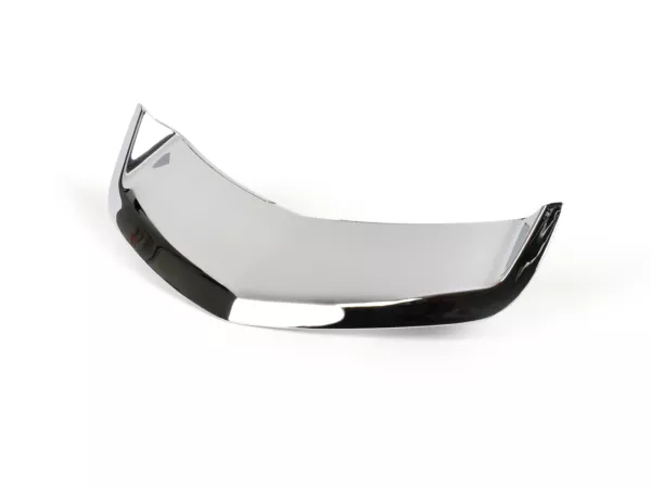 Horn grill insert, chevron (lower) -PIAGGIO- Vespa GTS125/300 (2019-2022), GTS Super (iGet/HPE), GTS Supersport (iGet/HPE), GTS Touring (iGet/HPE), GTS SuperTech (iGet/HPE), GTS Yacht Club, GTS SuperNotte - chrome