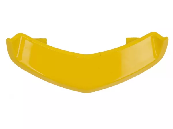 Horn grill insert, chevron (lower) -PIAGGIO- Vespa GTS125/300 (2019-2022), GTS Super (iGet/HPE), GTS Supersport (iGet/HPE), GTS Touring (iGet/HPE), GTS SuperTech (iGet/HPE), GTS Yacht Club, GTS SuperNotte - shiny yellow