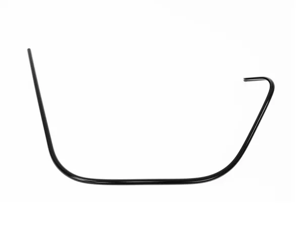 Entourage de tablier -PIAGGIO- Vespa GTS 300 i.E. Super Notte (-2018), Vespa GT, GTL, GTS 125-300 (-2018), GTV (-2018) - noir - gauche