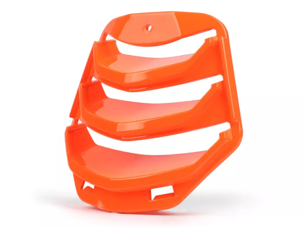 Horn grill, orange -PIAGGIO- Vespa GTS 125-310 Keyless Basic, Super, Super Sport, Super Tech