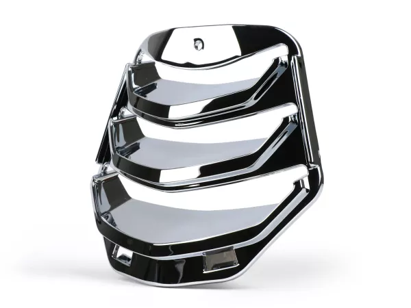 Horn grill, chrome -PIAGGIO- Vespa GTS 125-310 Keyless Basic, Super, Super Sport, Super Tech