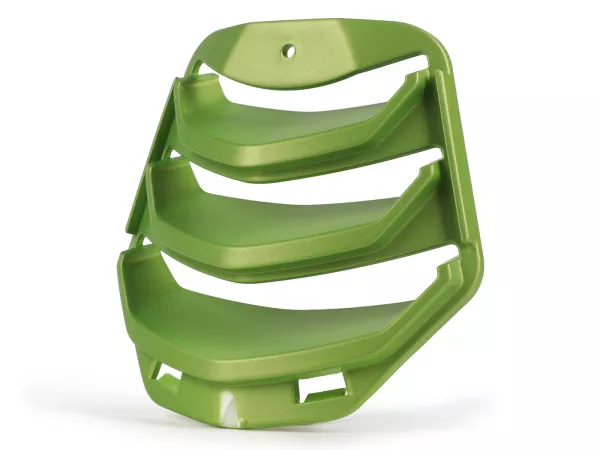Horn grill, green -PIAGGIO- Vespa GTS 125-310 Keyless Basic, Super, Super Sport, Super Tech