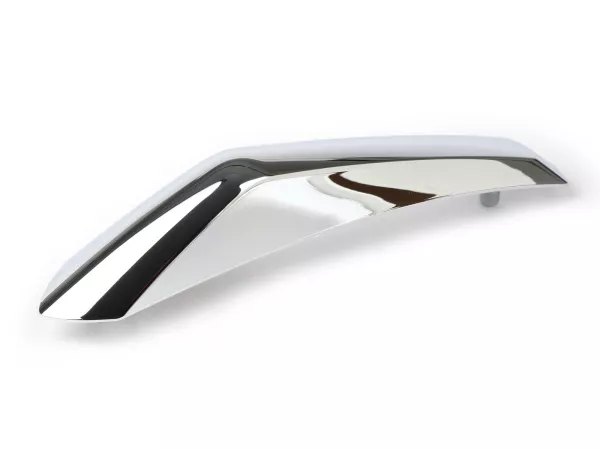 Mudguard crest, chrome -PIAGGIO- Vespa GTS 125 (ZAPMD3202, ZAPMD3203), Vespa GTS 300 HPE (ZAPMD3103, ZAPMD3104)
