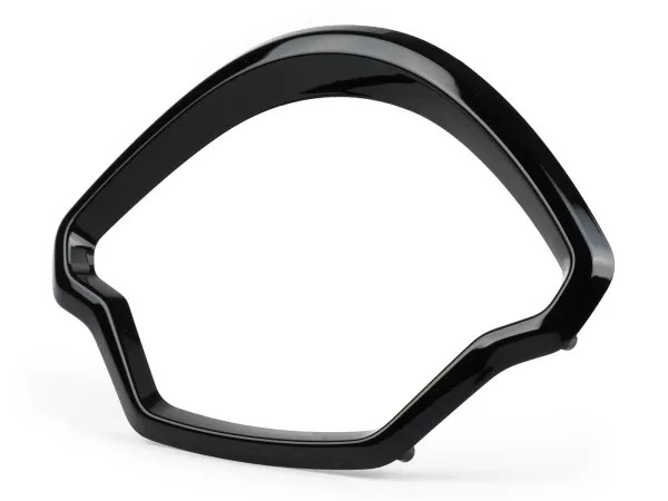 Couvre compteur, noir brillant -PIAGGIO, Super Sport, Super- Vespa GTS 125 (ZAPMD3202, ZAPMD3203), Vespa GTS 300 HPE (ZAPMD3103, ZAPMD3104)