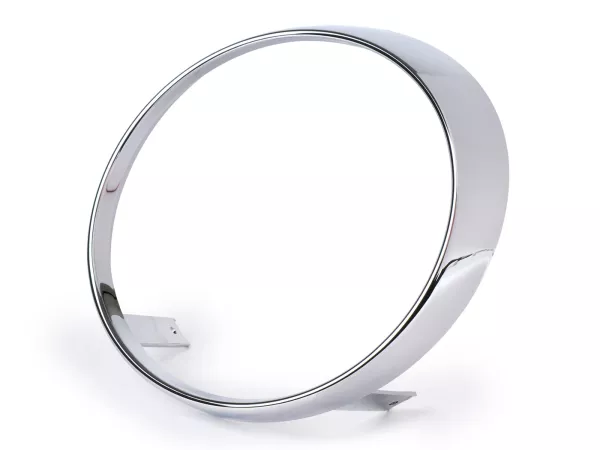 Anello di rifinitura del faro, cromato -PIAGGIO- Vespa GTS 125 (ZAPMD3202, ZAPMD3203), Vespa GTS 300 HPE (ZAPMD3103, ZAPMD3104)