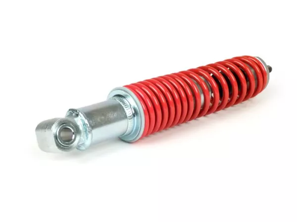 Amortiguador delantero -PIAGGIO, 240mm- Vespa GTS 125-300 (2014-2016) - Amortiguador: plata, muelle: rojo, soporte inferior con ojal