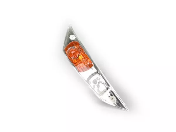 Blinkers -PIAGGIO- Zip II 50-125, Zip SP2 - vit - klarglas - fram höger