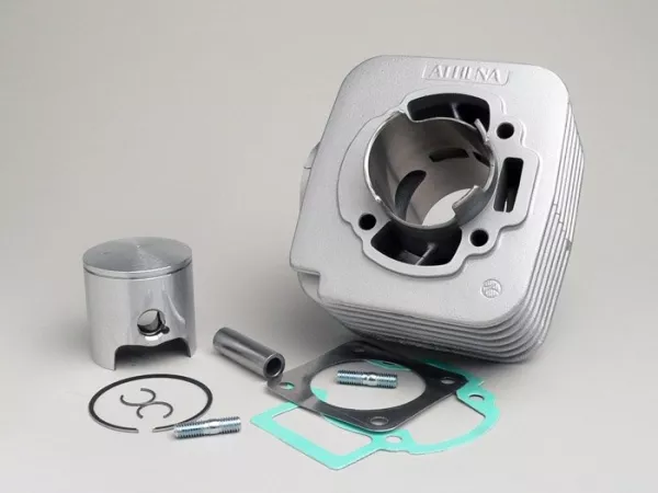 Cylinder -ATHENA 80 ccm aluminium- Piaggio 80 ccm AC 2-takts