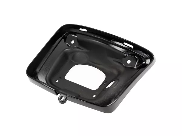 Support de montage feu arrière -PIAGGIO, noir brillant- Vespa GTS 125 (ZAPMA3100, ZAPMA3200), Vespa GTS 150 (ZAPMA3200, ZAPMA3100), Vespa GTS 250 (ZAPM45100), Vespa GTS 300 (ZAPM45200, ZAPM45202, ZAPMA3300), Vespa GTS Super 125 (ZAPM45300, ZAPMA3100, ZAPM