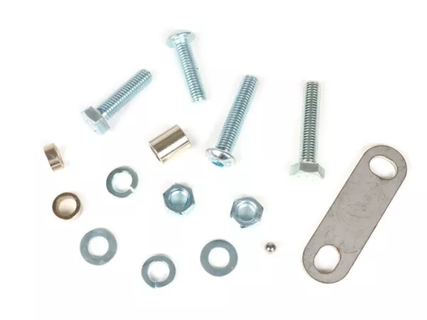 Juego de montaje para bloqueo de dirección -CMD Hammerhead- Vespa Smallframe/Largeframe - Vespa V50, 50N, Special, SR, V90, SS50, SS90, PV125, ET3, PK, PX, Sprint, Rally, Super, TS, GT, GTR, GL, SS180 - se utiliza como protección antirrobo para montar en