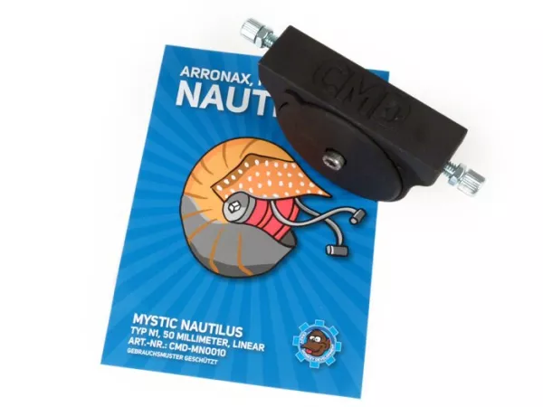 Externe Kurzhubgasrolle-CMD Mystic Nautilus- (Typ N1), Quick-Action, Seilzugdurchmesser 50mm  - universell verwendbar