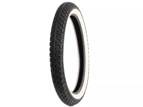 Neumáticos -Continental KKS 10, blanco- 2.75-17 / 2 3/4-17 pulgadas (antigua designación 21x2.75) 47J TT reforzado