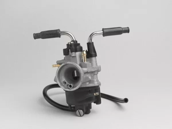 Carburator -DELLORTO 12mm PHBN GS- manual choke, Minarelli 50 cc (MJ=76, IJ=38, AT=209, NE=A12, SL=30) - CS=23mm- APRILIA SR50 (Minarelli), YAMAHA Aerox (YQ50/L) 50, BWS 50, JOG50, NEOS, SLIDER, SPY, VINO50, WHY50, ZEST50, ZUMA50, MBK BOOSTER 50,  MACH G