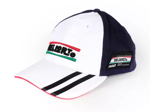 Basiskap -DELLORTO, Racing- - blauw / wit