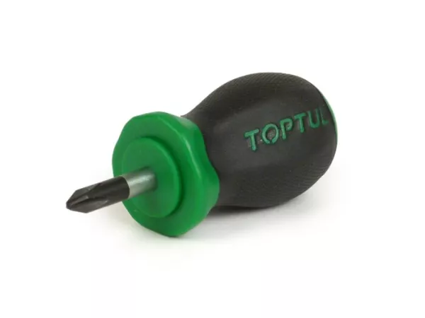 Schroevendraaier - Schroevendraaier Phillips (PH2) -TOPTUL Stubby-Type-