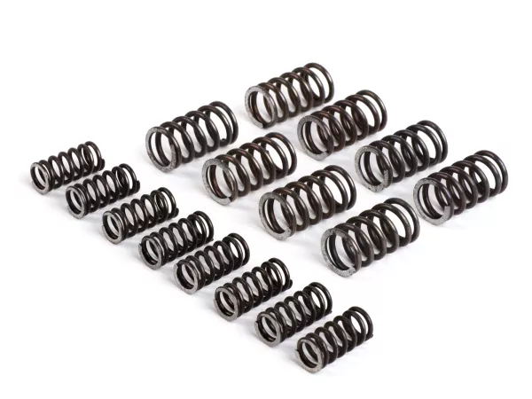 Koppelingsveerset voor koppeling -FABBRI RACING (XXL)- Vespa V50, V90, SS50, SS90, PV125, ET3, PK50, PK80, PK50 S, PK80 S, PK125 S, PK50 XL, PK125 XL, ETS, PK50 HP, PK50 SS - 16 stuks