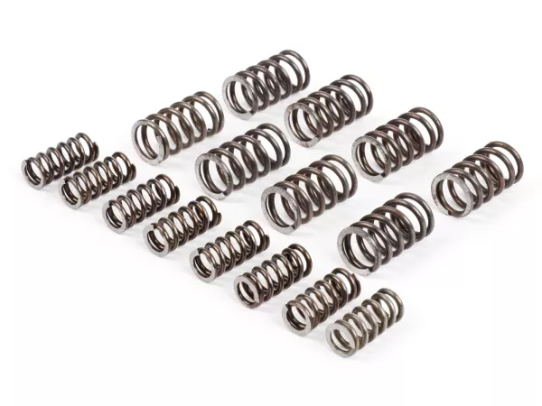 Spring set for clutch -FABBRI RACING top r (XXXL)- Vespa V50, V90, SS50, SS90, PV125, ET3, PK50, PK80, PK50 S, PK80 S, PK125 S, PK50 XL, PK125 XL, ETS, PK50 HP, PK50 SS - 16 pcs