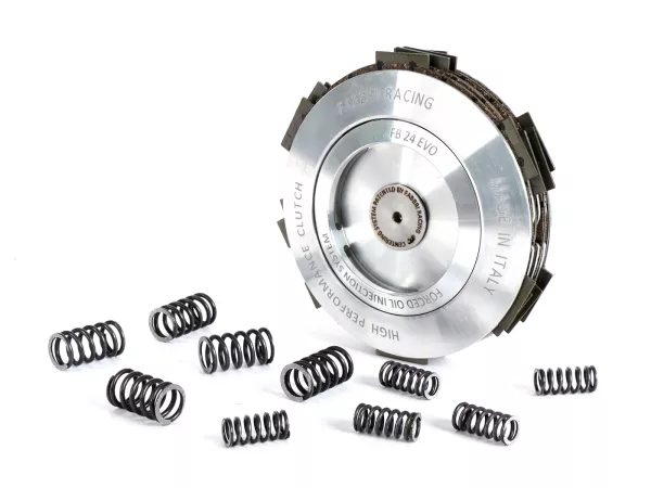 Koppeling -FABBRI RACING FB24 Evo- Vespa V50, V90, SS50, SS90, PV125, ET3, PK50, PK80, PK50 S, PK80 S, PK125 S, PK50 XL, PK125 XL, ETS, PK50 HP, PK50 SS