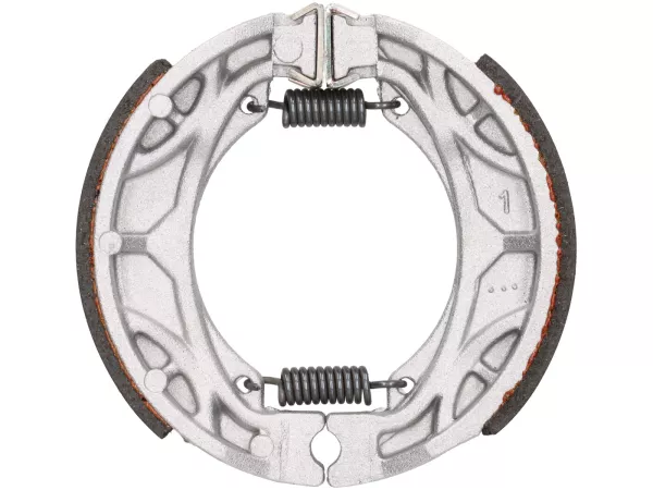 Brake shoes -FERODO Ø=110x25mm- PEUGEOT Buxi 50cc 1994-1997 (r), Buxi RS 50cc 1994-1997 (r), Elyseo 100cc 1998 (r), Elyseo 50cc 1998-2002 (r), Fox 50cc 1996 (r), Looxor 50cc 2001 (r), Ludix 125cc 2004 (r), Ludix (All front disc models) 50cc 2004 (r), Ludi