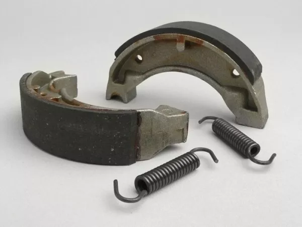 Brake shoes -GALFER Ø=110x25mm- MBK Fizz 50cc 1994 (r),YAMAHA Activ 80cc 1988 (f), Beluga 50cc 1990 (f), Beluga 80cc 1990 (f), Breeze 50cc 1995 (r), DT LCD 50cc 1996-2003 (r), DT R 50 1994-1995 (r), DT AC 80cc 1981 (f/r), DT AC 80cc 1981 (f/r), DT LC 80cc