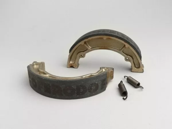 Brake shoes -FERODO Ø=130x25mm- ITALJET Velocifero (f), HONDA Helix 250 CN, PEUGEOT Elyseo 125