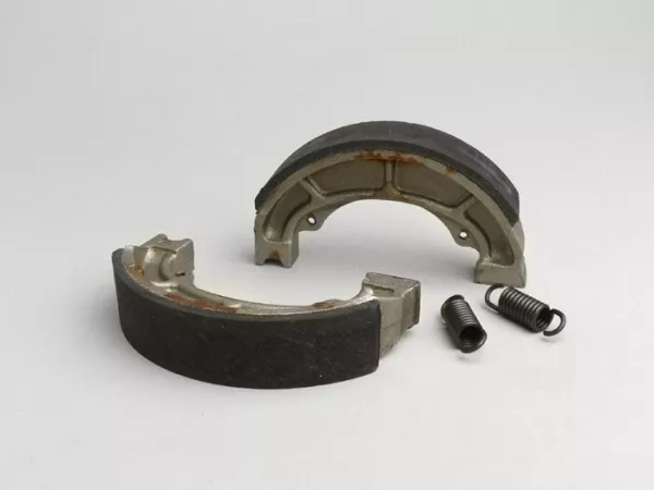 Brake shoes -GALFER Ø=120x25mm- DERBI Atlantis 50cc 1999 (r), Atlantis 100cc 2001 (r), Atlantis 4-stroke 100cc 2001 (r), Hunter 50cc 1996 (r), Paddock 50cc 1996 (r), Predator 50cc 1999 (r), Progress 50cc 1997 (r), Record 50cc 1998 (r), ITALJET Velocifero