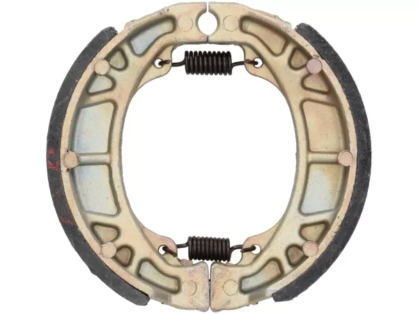 Ganasce freno -QUALITÀ OEM Ø=110x25mm- APRILIA Amico 50 ccm 1990-1991 (vh), Amico GL, GLE, LX, Sport Life, LX 50 ccm 1992 (h), Gulliver 50 ccm 1995 (h), Gulliver LC 50 ccm 1996-1997 (h), Rally 50 ccm 1995 (h), Scarabeo 4 tempi 50 ccm 2004 (h), Scarabeo 70