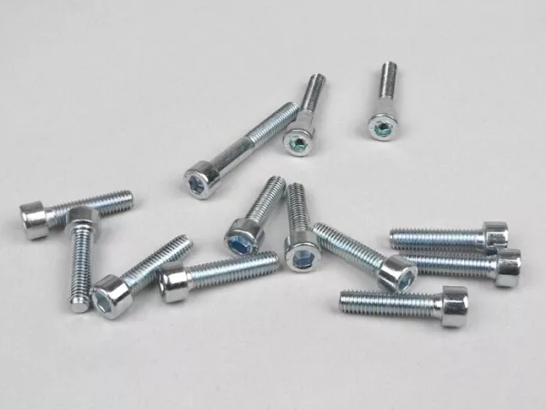 Ensemble vis moteur -TNT- Minarelli - chromé